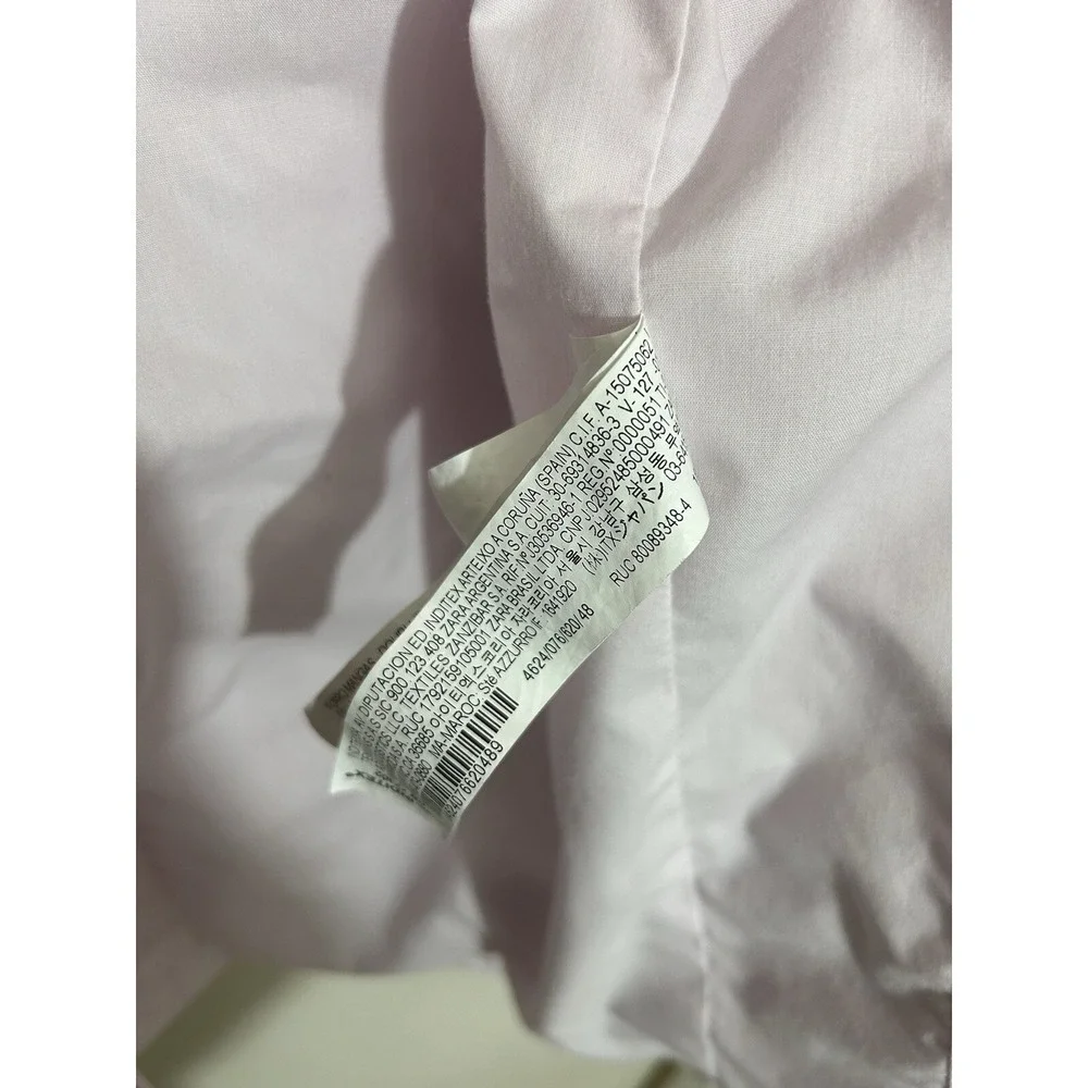 NWOT ZARA Men Jacket Blazer Light Pink Pockets Suit Relaxed Fit USA Size 38